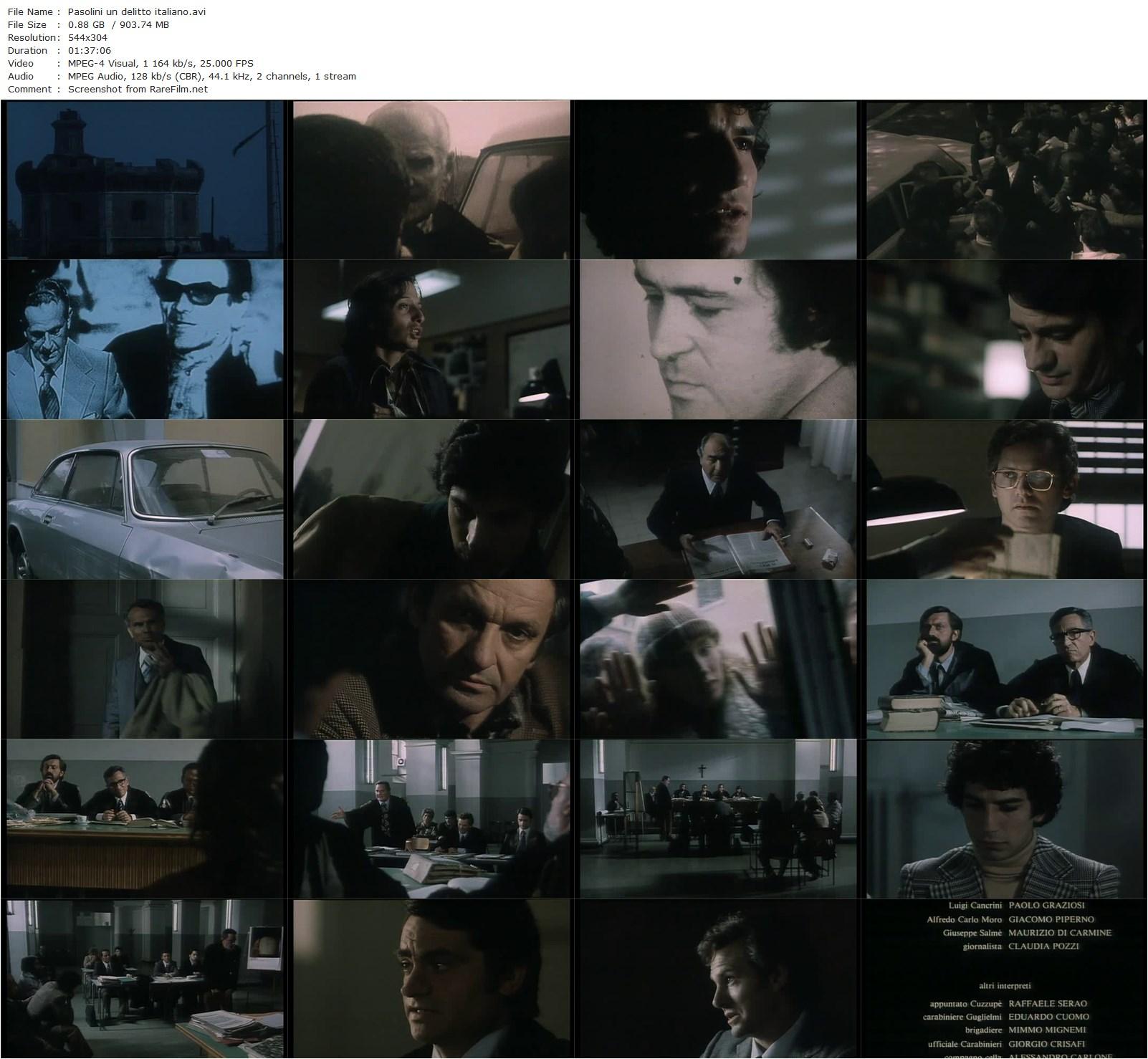 Who Killed Pasolini? / Pasolini un delitto italiano (1995) Marco Tullio Giordana, Carlo DeFilippi, Nicoletta Braschi, Toni Bertorelli-poster