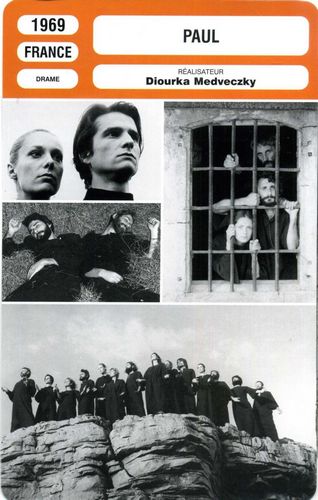 Paul (1969) Diourka Medveczky, Jean-Pierre Léaud, Bernadette Lafont, Jean-Pierre Kalfon