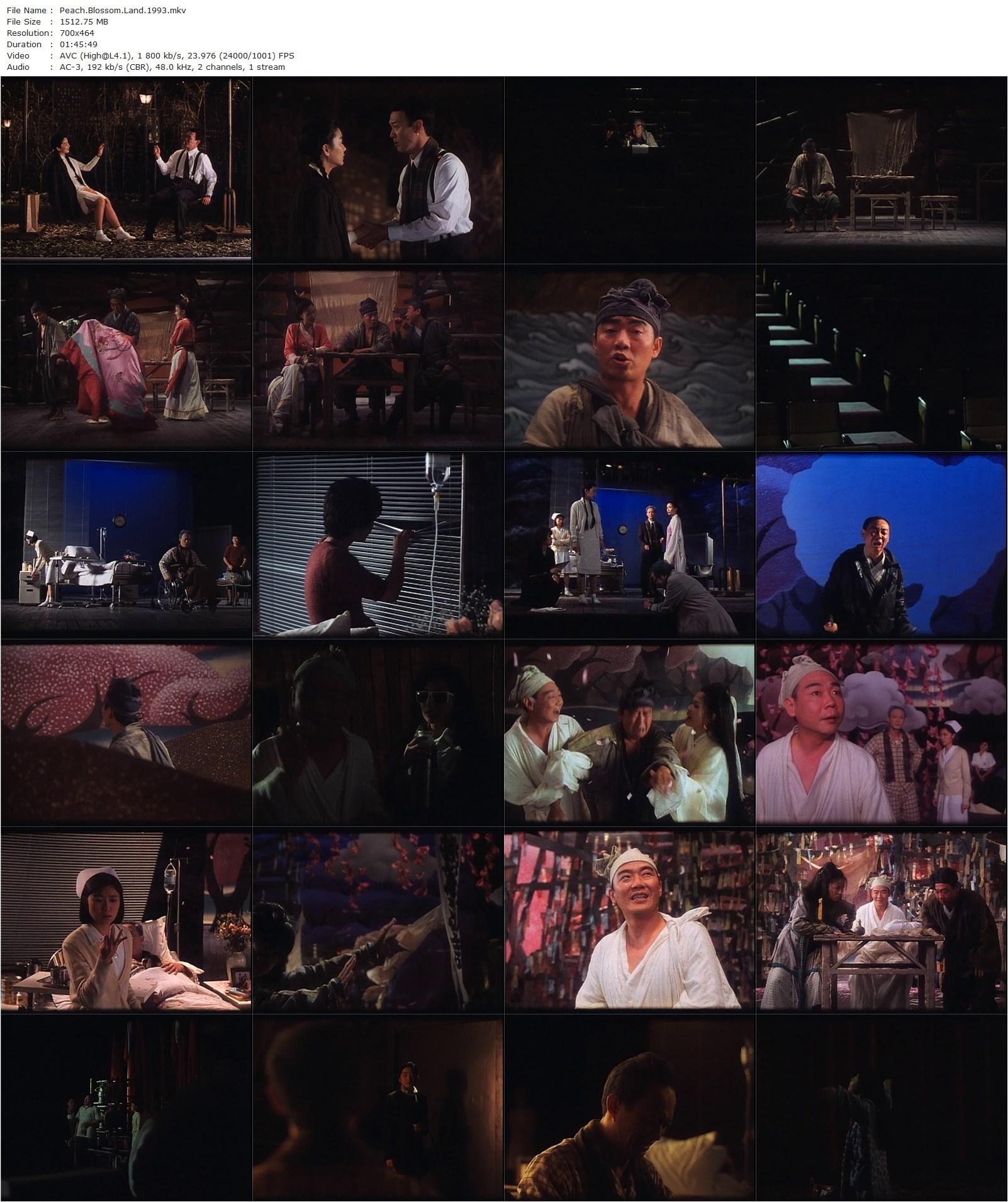 Secret Love in Peach Blossom Land (1992) Stan Lai-poster