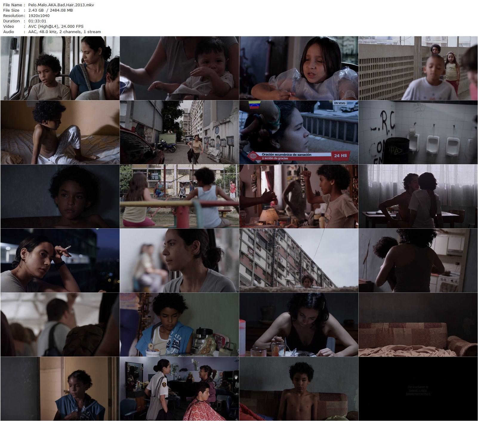 Bad Hair AKA Pelo malo (2013) Mariana Rondón, Samuel Lange Zambrano, Samantha Castillo, Beto Benites-poster