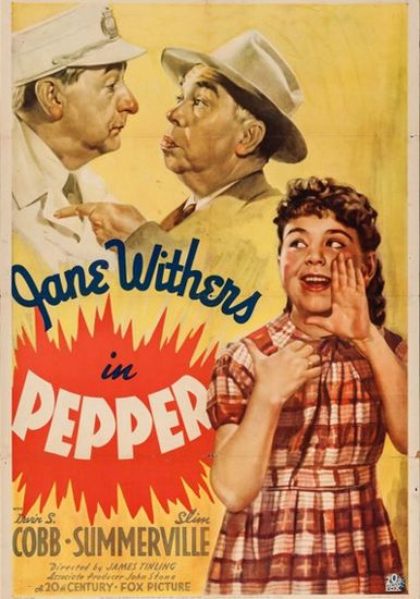 Pepper (1936) James Tinling, Jane Withers