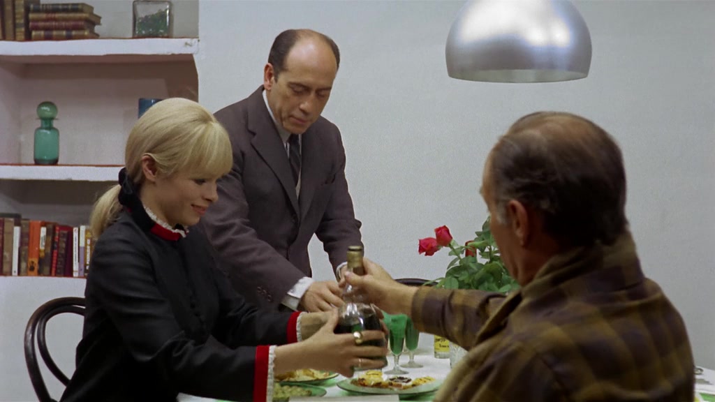 Peppermint Frappé (1967) Carlos Saura, Geraldine Chaplin, José Luis López Vázquez, Alfredo Mayo-poster