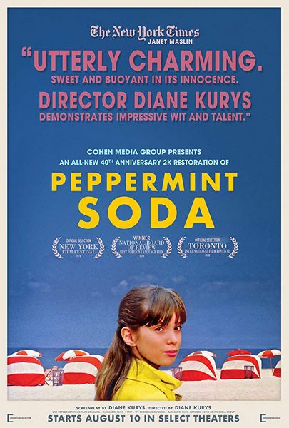 Peppermint Soda (1977) Diane Kurys, Eléonore Klarwein, Odile Michel, Anouk Ferjac
