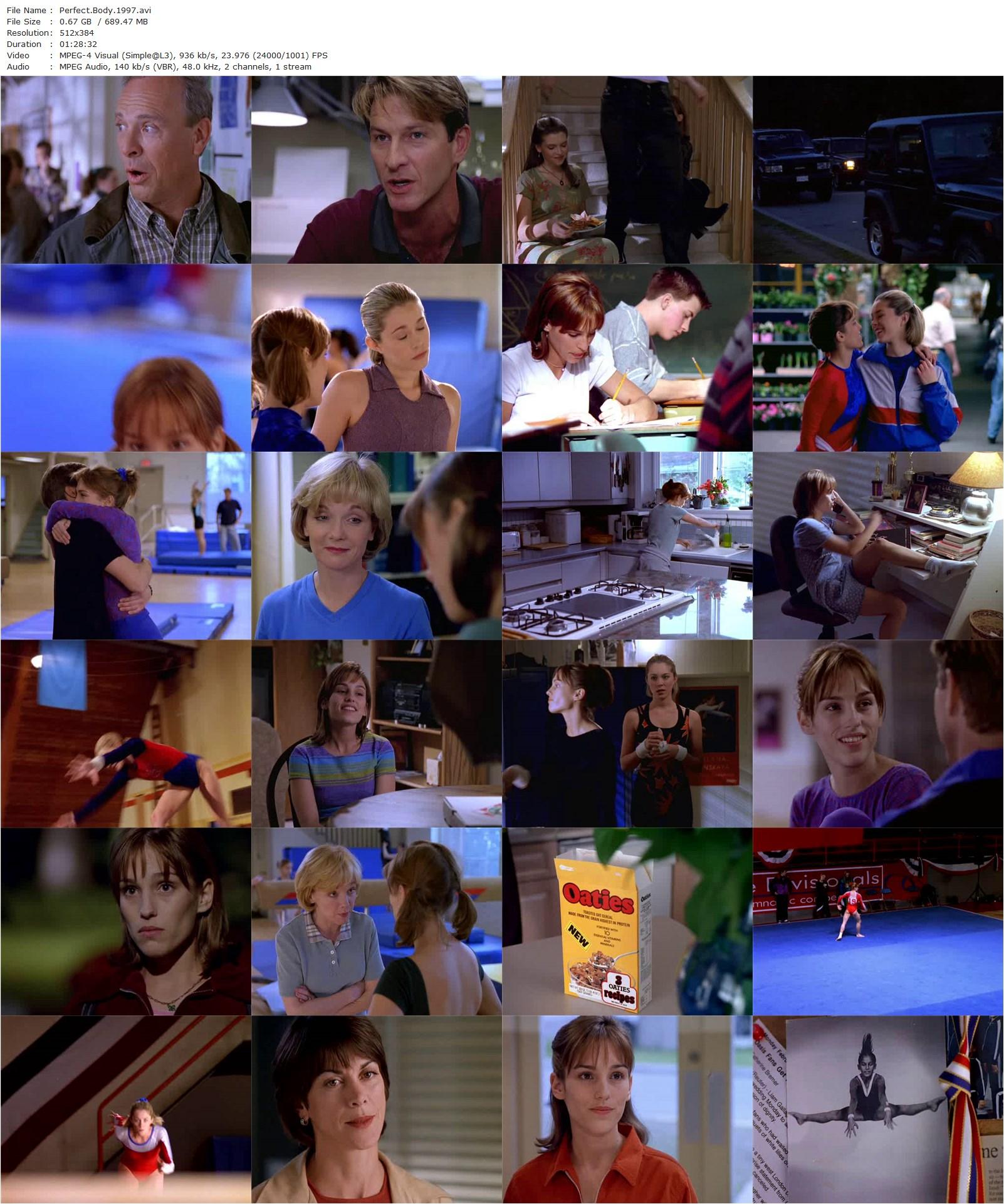 Perfect Body (1997) Douglas Barr, Amy Jo Johnson-poster