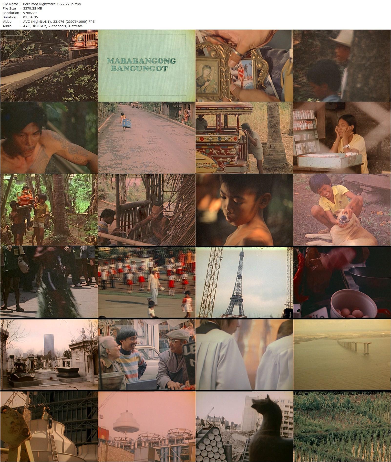 Perfumed Nightmare / Mababangong Bangungot (1977) Kidlat Tahimik, Mang Fely, Dolores Santamaria-poster