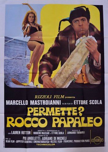My Name Is Rocco Papaleo (1971) Ettore Scola, Marcello Mastroianni, Lauren Hutton, Tom Reed
