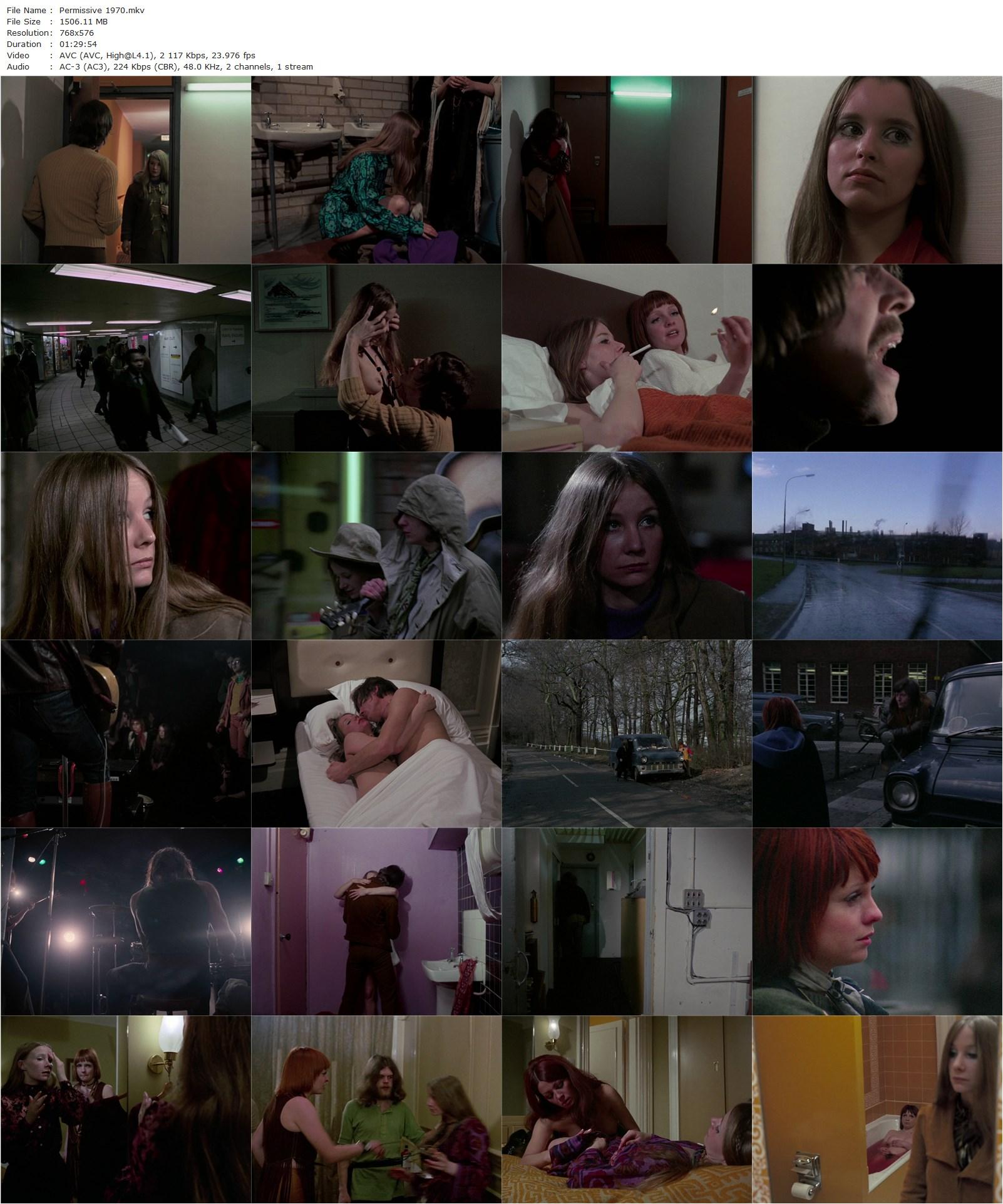 Permissive (1970) Lindsay Shonteff, Maggie Stride, Gay Singleton, Gilbert Wynne-poster