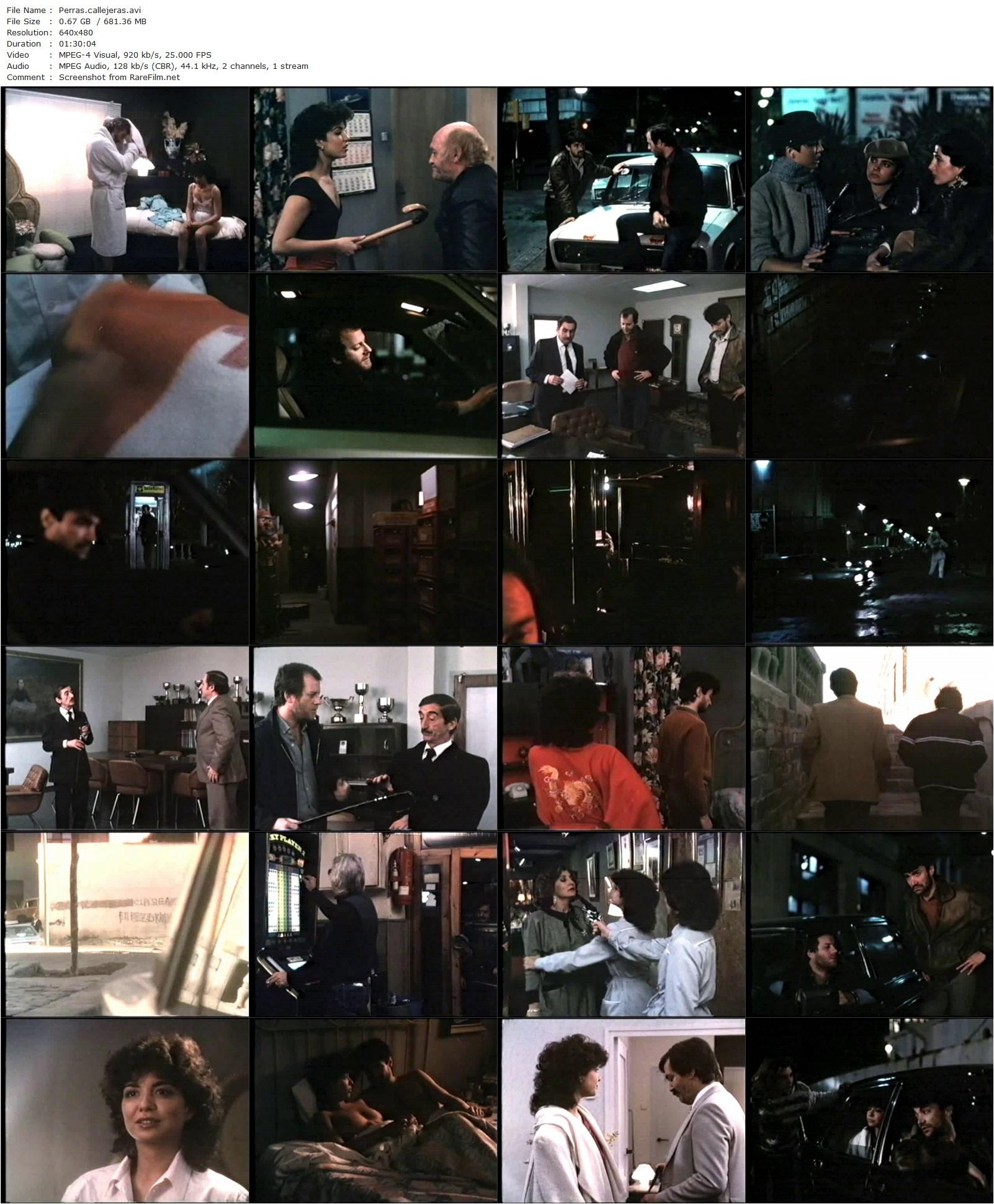 Perras callejeras (1985) José Antonio de la Loma, Sonia Martínez, Teresa Giménez, Susana Sentís-poster