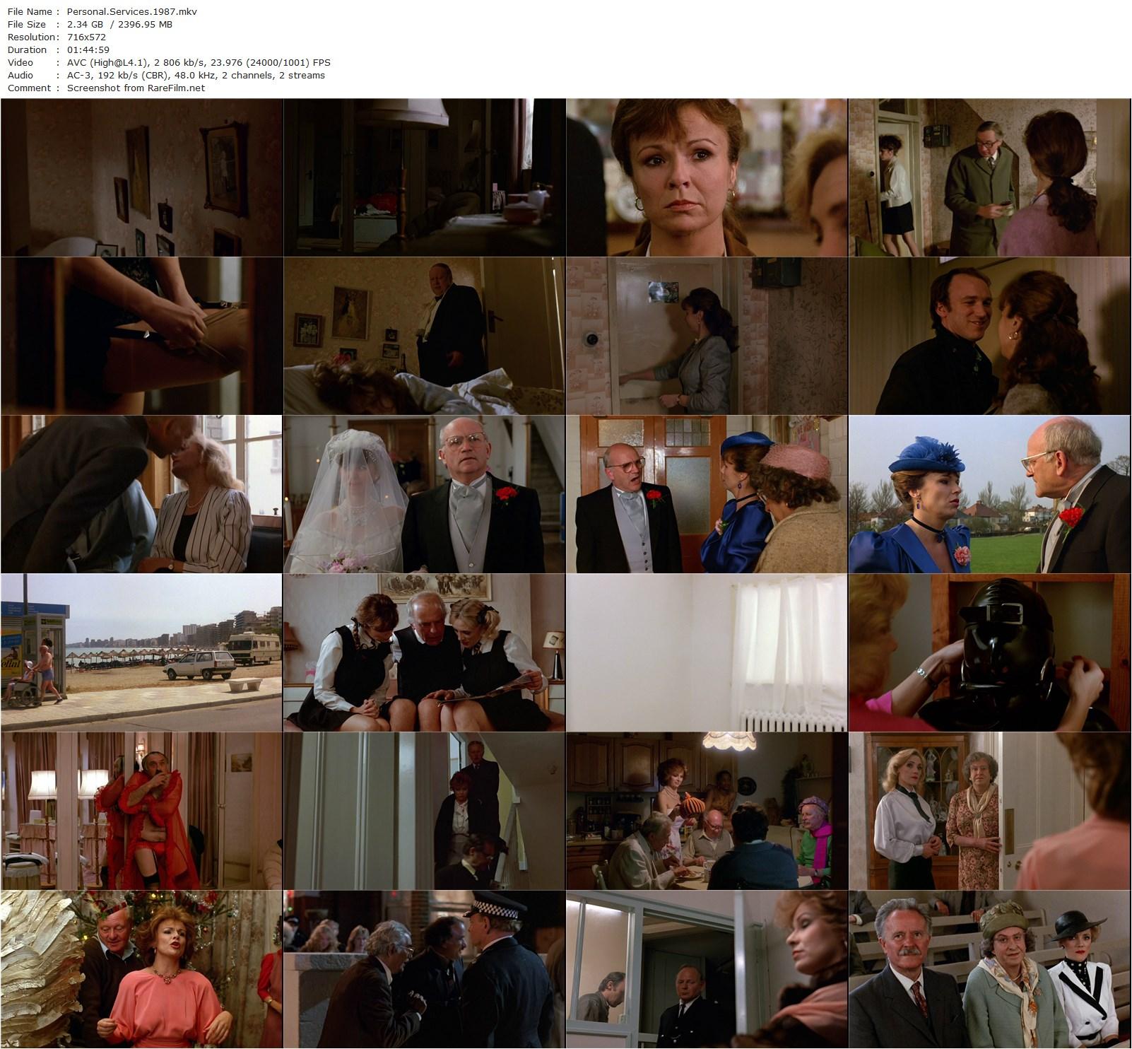 Personal Services (1987) Terry Jones, Julie Walters, Alec McCowen, Shirley Stelfox-poster