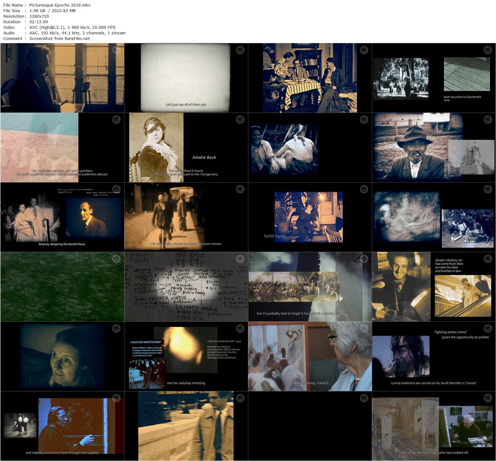 Picturesque Epochs (2018) Péter Forgács-poster