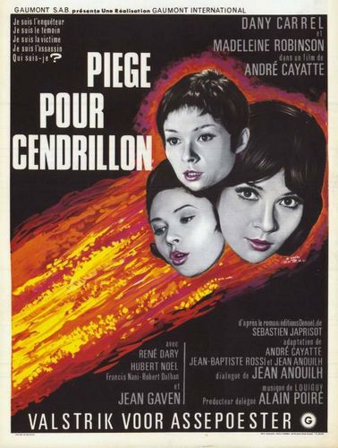 A Trap for Cinderella AKA Piège pour Cendrillon (1965) André Cayatte, Dany Carrel, Madeleine Robinson, Hubert Noël