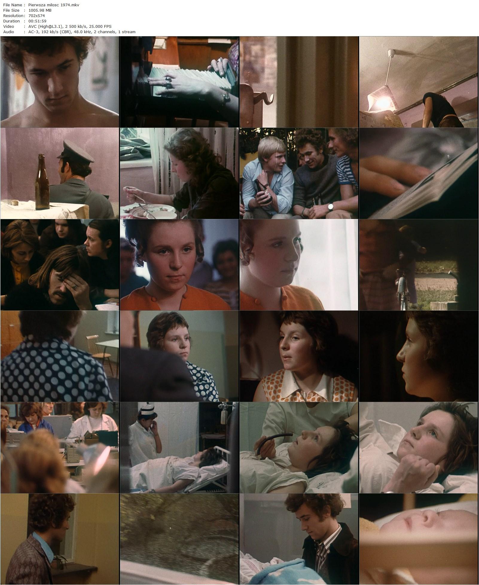 First Love AKA Pierwsza milosc (1974) Krzysztof Kieslowski-poster