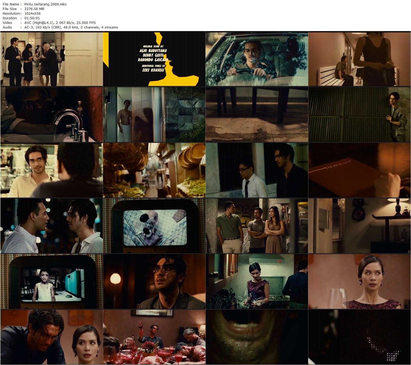 The Forbidden Door AKA Pintu Terlarang (2009) Joko Anwar, Fachry Albar, Marsha Timothy, Ario Bayu-poster