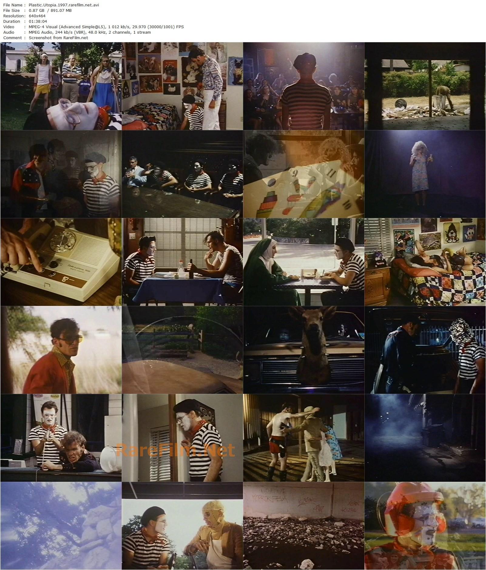 Plastic Utopia (1997) David Zellner, John Arkinson, Buddy Bruce Boyles, Rebecca Brogden-poster