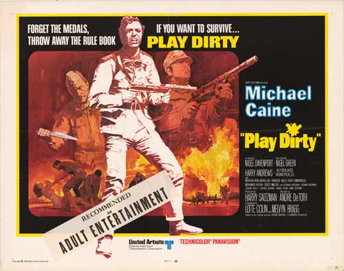 Play Dirty (1969) André De Toth, Michael Caine, Nigel Davenport, Nigel Green
