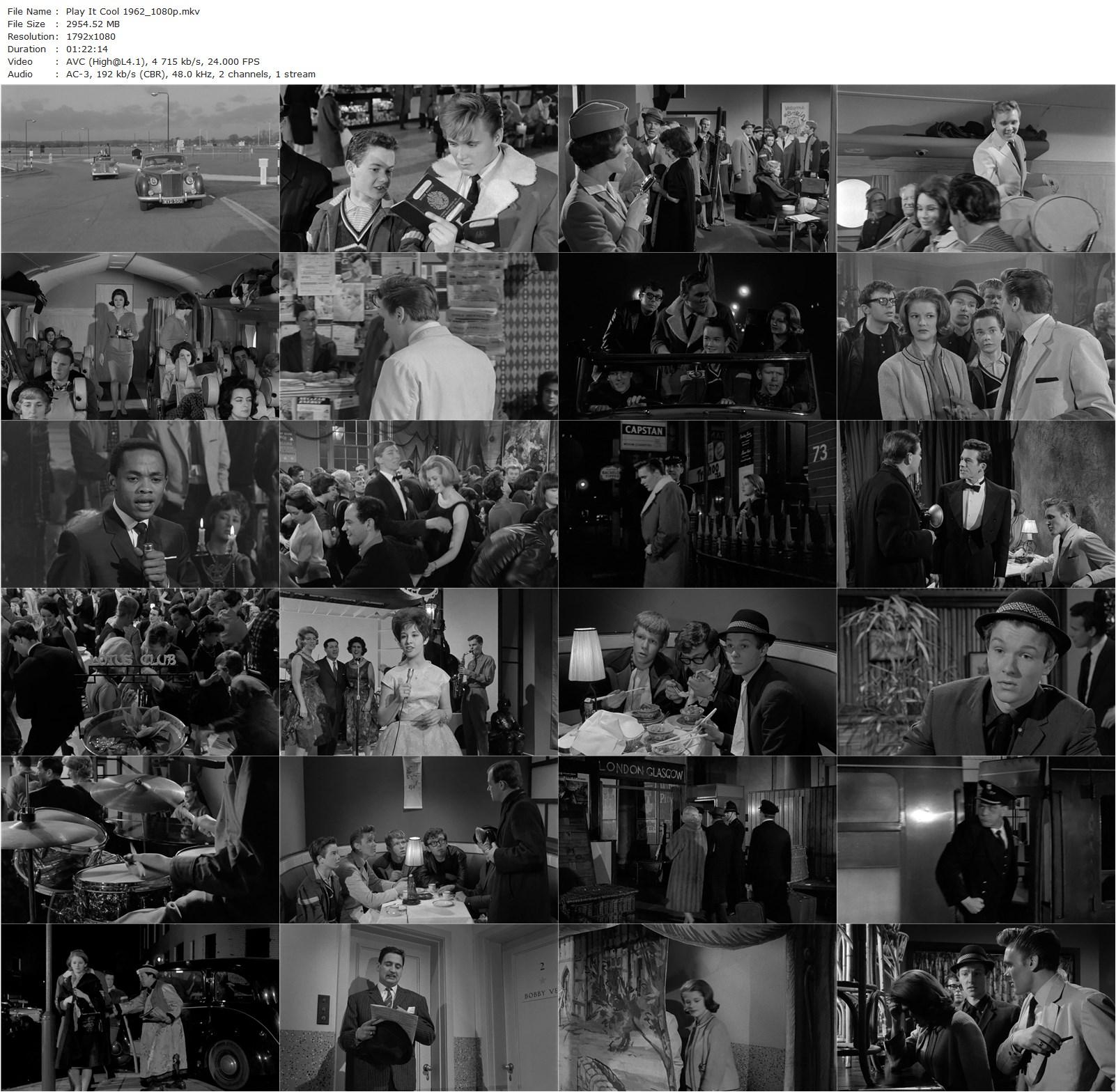 Play It Cool (1962) Michael Winner, Billy Fury, Michael Anderson Jr., Dennis Price-poster