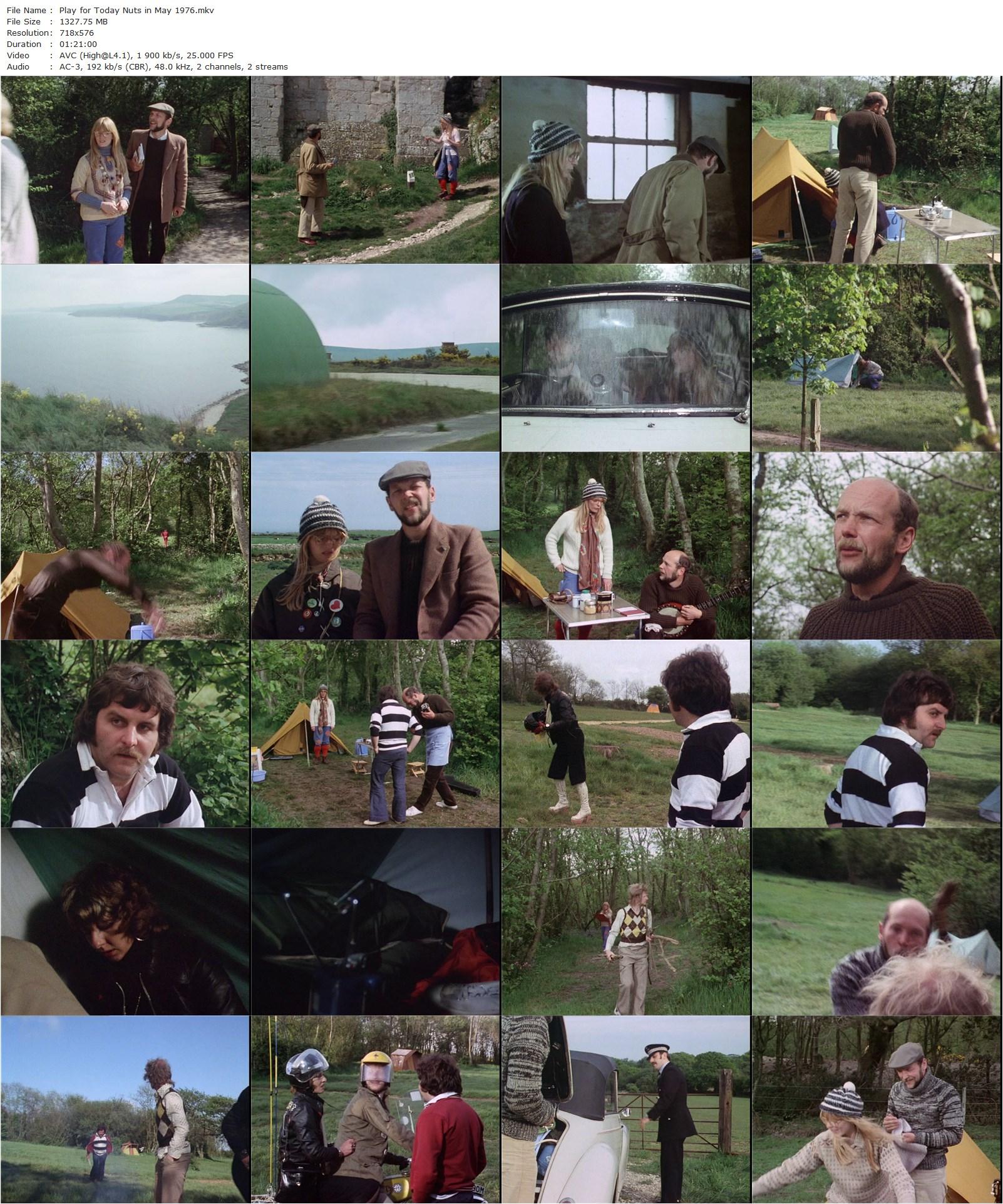 Play for Today: Nuts in May (1976) Mike Leigh, Roger Sloman, Alison Steadman, Anthony O’Donnell-poster