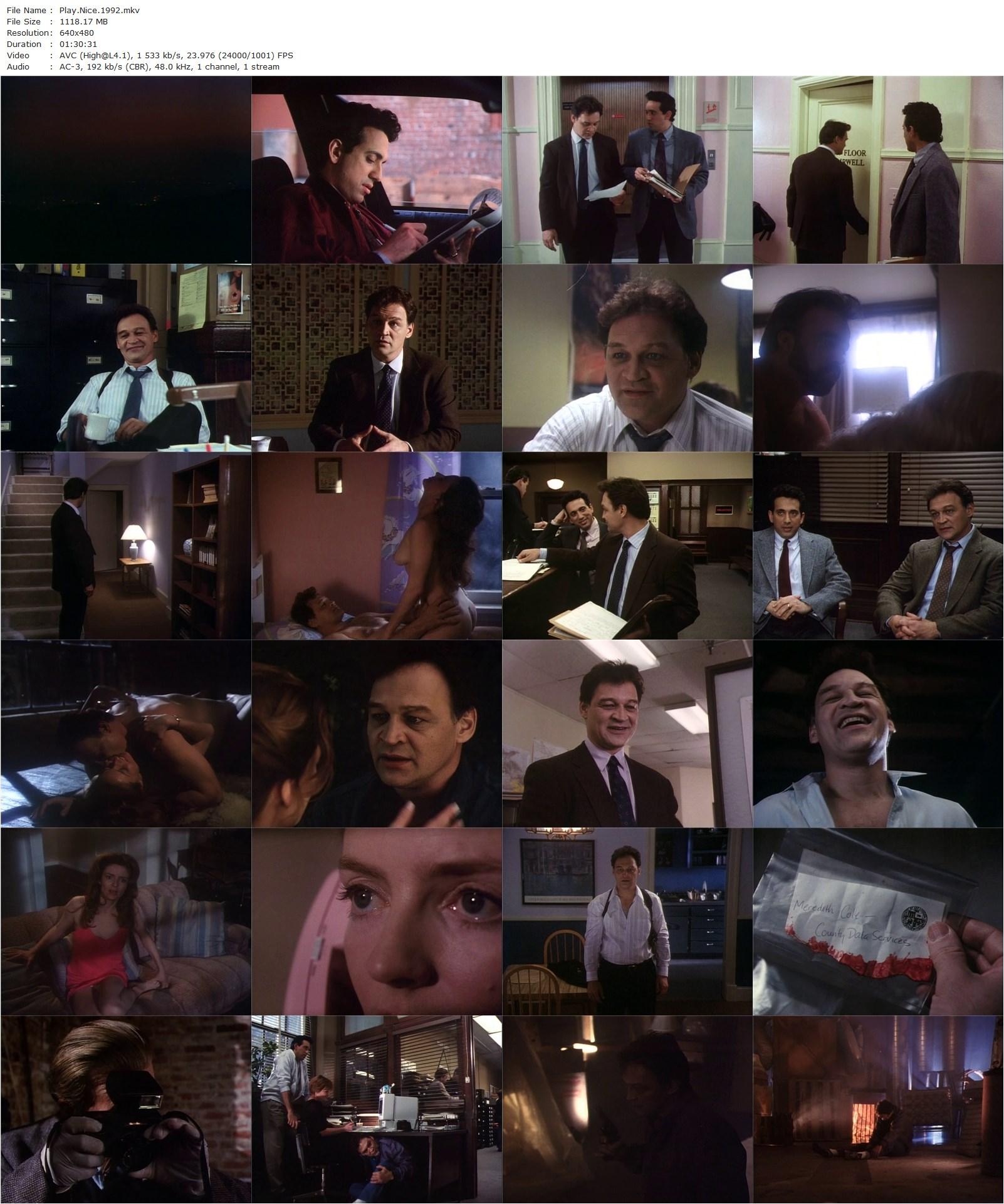 Play Nice (1992) Terri Treas, Ed O’Ross, Louise Robey, Michael Zand-poster