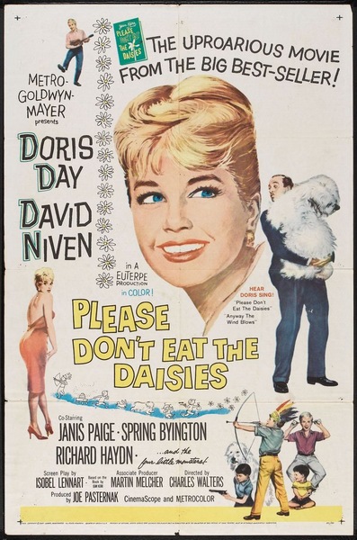 Please Don’t Eat the Daisies (1960) Charles Walters, Doris Day, David Niven, Janis Paige, Comedy, Family, Romance