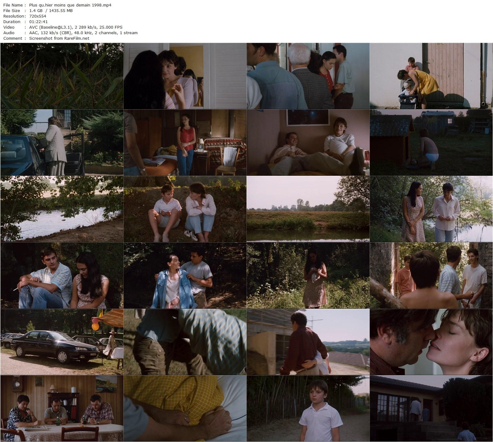 More Than Yesterday / Plus qu’hier, moins que demain (1998) Laurent Achard, Martin Mihelich, Laetitia Legrix, Mireille Roussel-poster