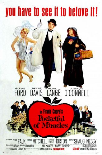 Pocketful of Miracles (1961) Frank Capra, Glenn Ford, Bette Davis, Hope Lange