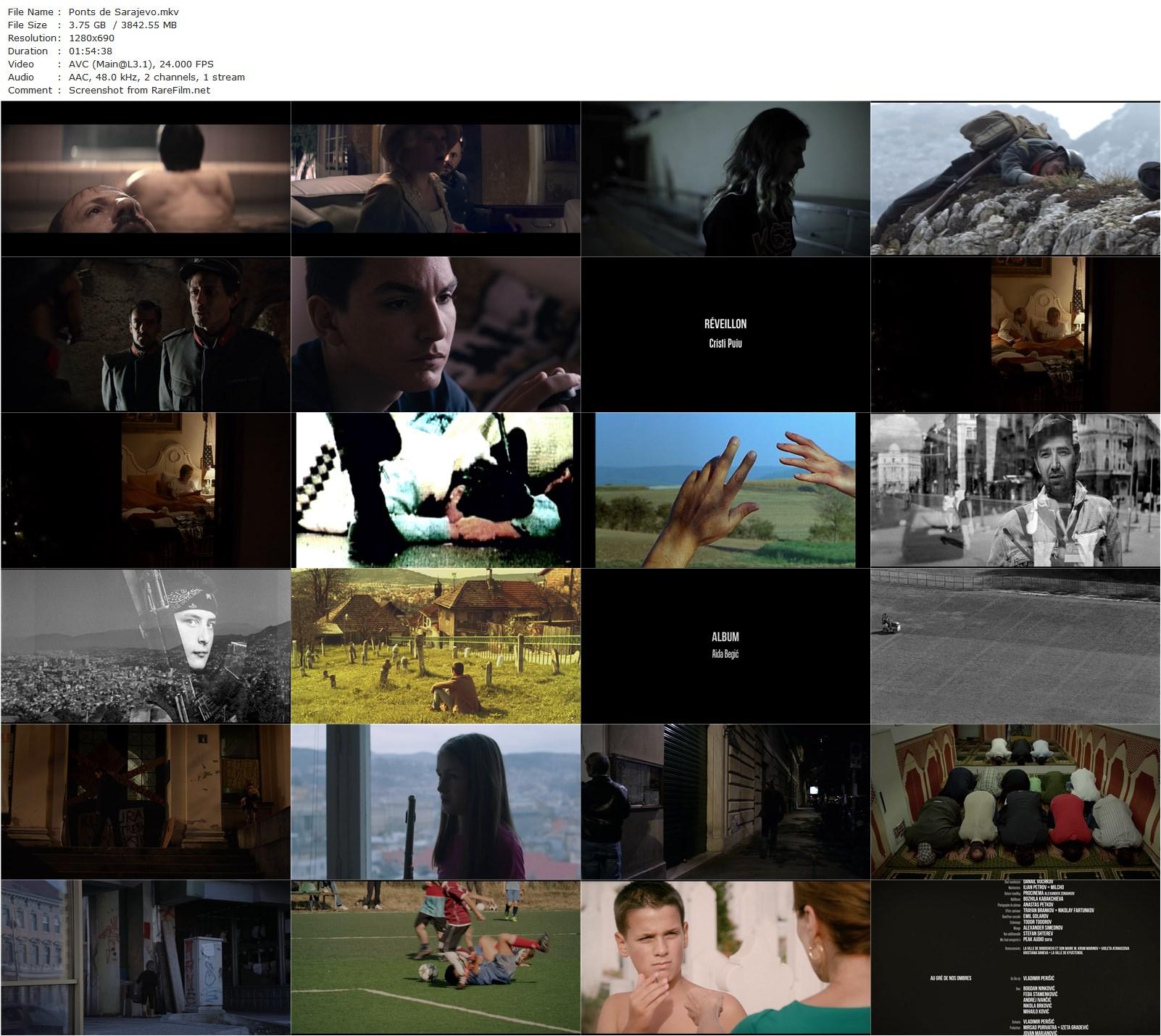 Bridges of Sarajevo / Les Ponts de Sarajevo (2014) Aida Begic, Leonardo Di Costanzo, Jean-Luc Godard, Bogdan Ninkovic, Fedja Stamenkovic, Andrej Ivancic-poster