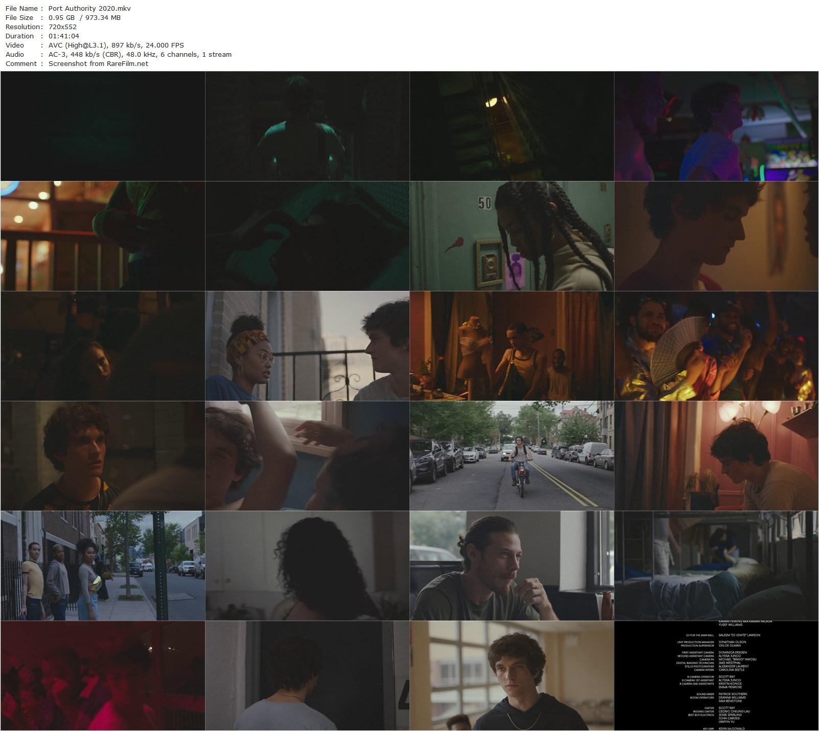 Port Authority (2019) Danielle Lessovitz, Fionn Whitehead, Leyna Bloom, McCaul Lombardi-poster