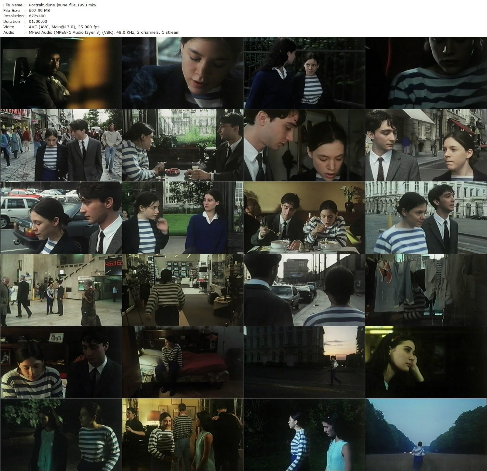 Portrait d’une jeune fille de la fin des années 60 à Bruxelles (1994) Chantal Akerman, Circé Lethem, Julien Rassam, Joëlle Marlier-poster