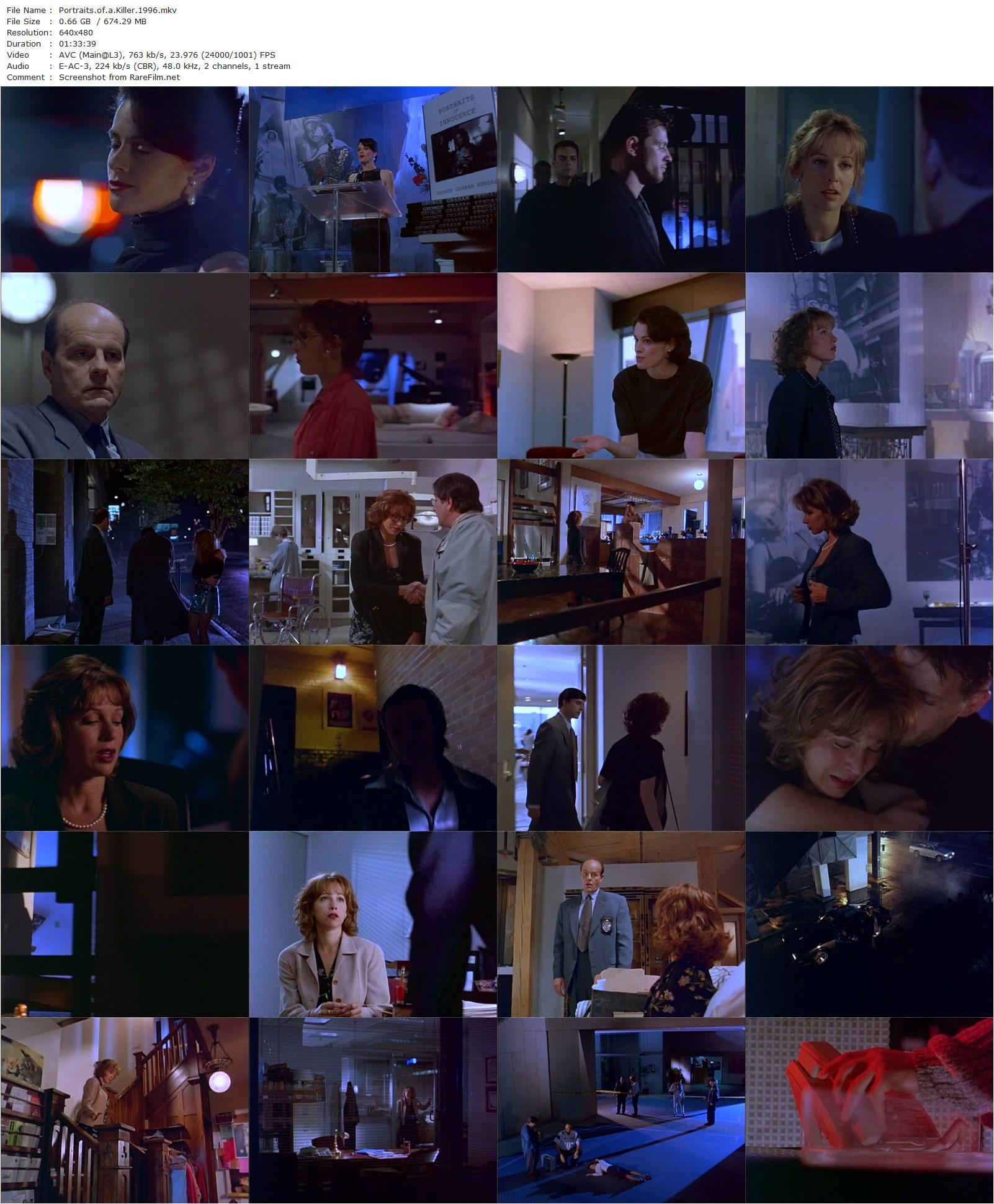 Portraits of a Killer (1996) Bill Corcoran, Jennifer Grey, Costas Mandylor, Michael Ironside-poster