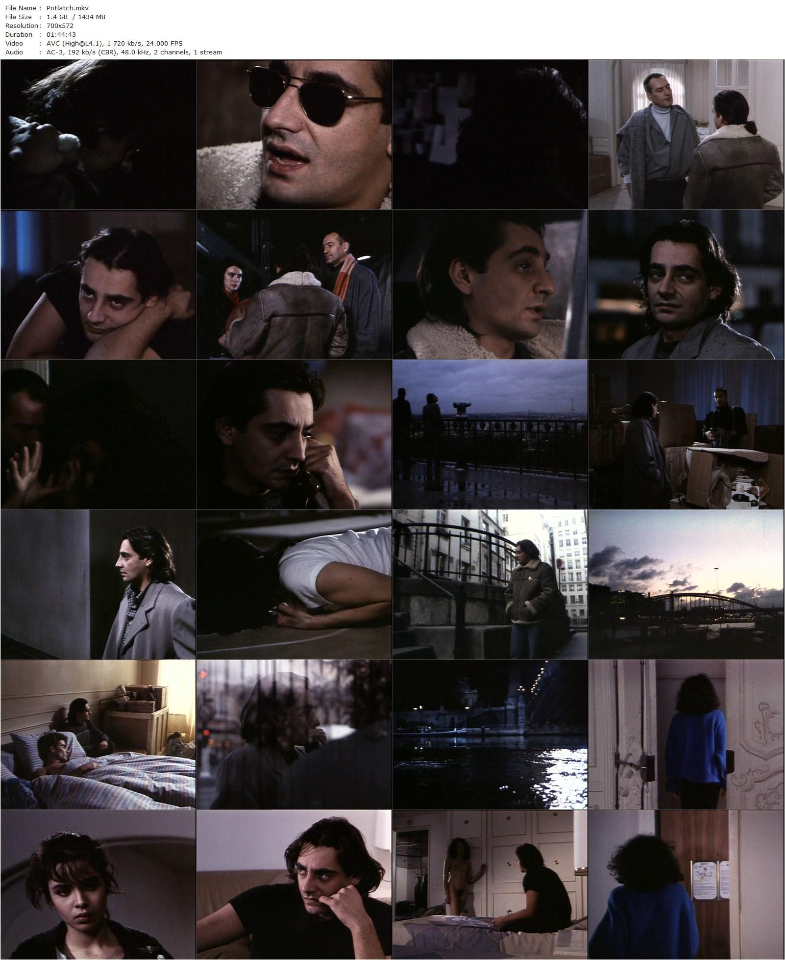 Potlatch AKA Arhangelos tou pathous (1987) Nikos Vergitsis, Antonis Kafetzopoulos, Isabel Otero, Patrick Bauchau-poster