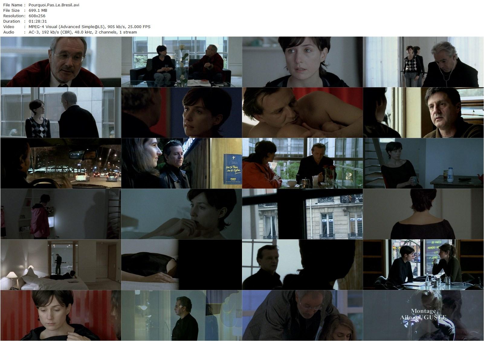 Why (Not) Brazil? / Pourquoi (pas) le Brésil (2004) Laetitia Masson, Elsa Zylberstein, Marc Barbé, Bernard Le Coq-poster