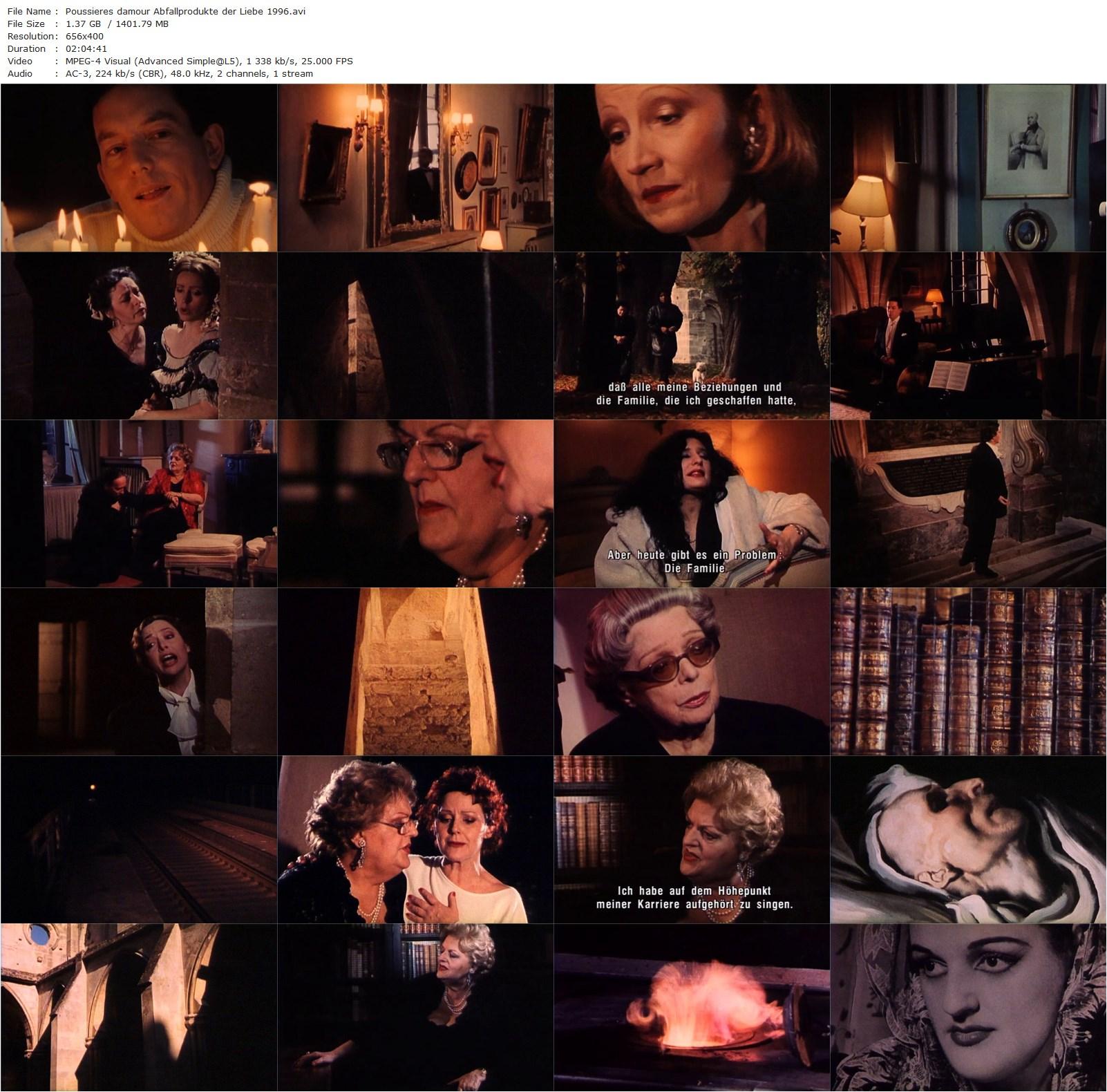 Love’s Debris / Poussières d’amour – Abfallprodukte der Liebe (1996)-poster