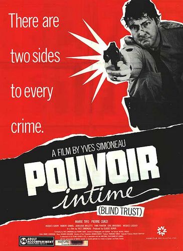 Blind Trust / Pouvoir intime (1986) Yves Simoneau, Marie Tifo, Pierre Curzi, Jacques Godin