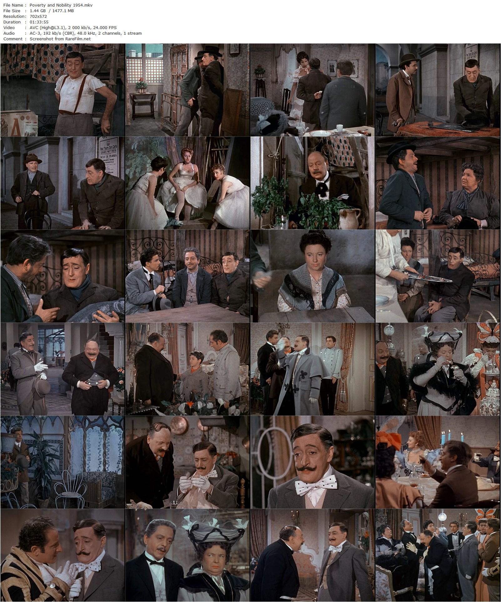 Miseria e nobiltà / Poverty and Nobility (1954)-poster