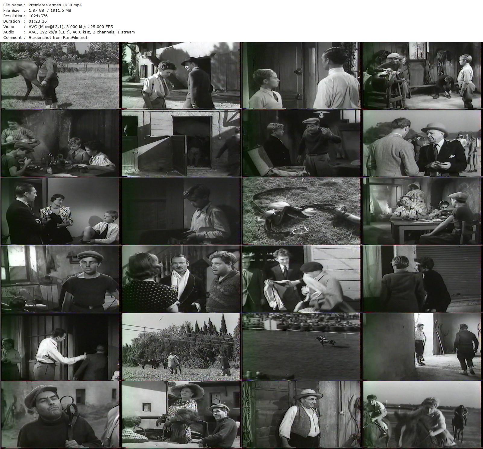 The Winner’s Circle / Premières armes (1950) René Wheeler, Michèle Alfa, Julien Carette, Guy Decomble-poster