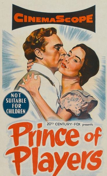 Prince of Players (1955) Philip Dunne, Richard Burton, Maggie McNamara, John Derek