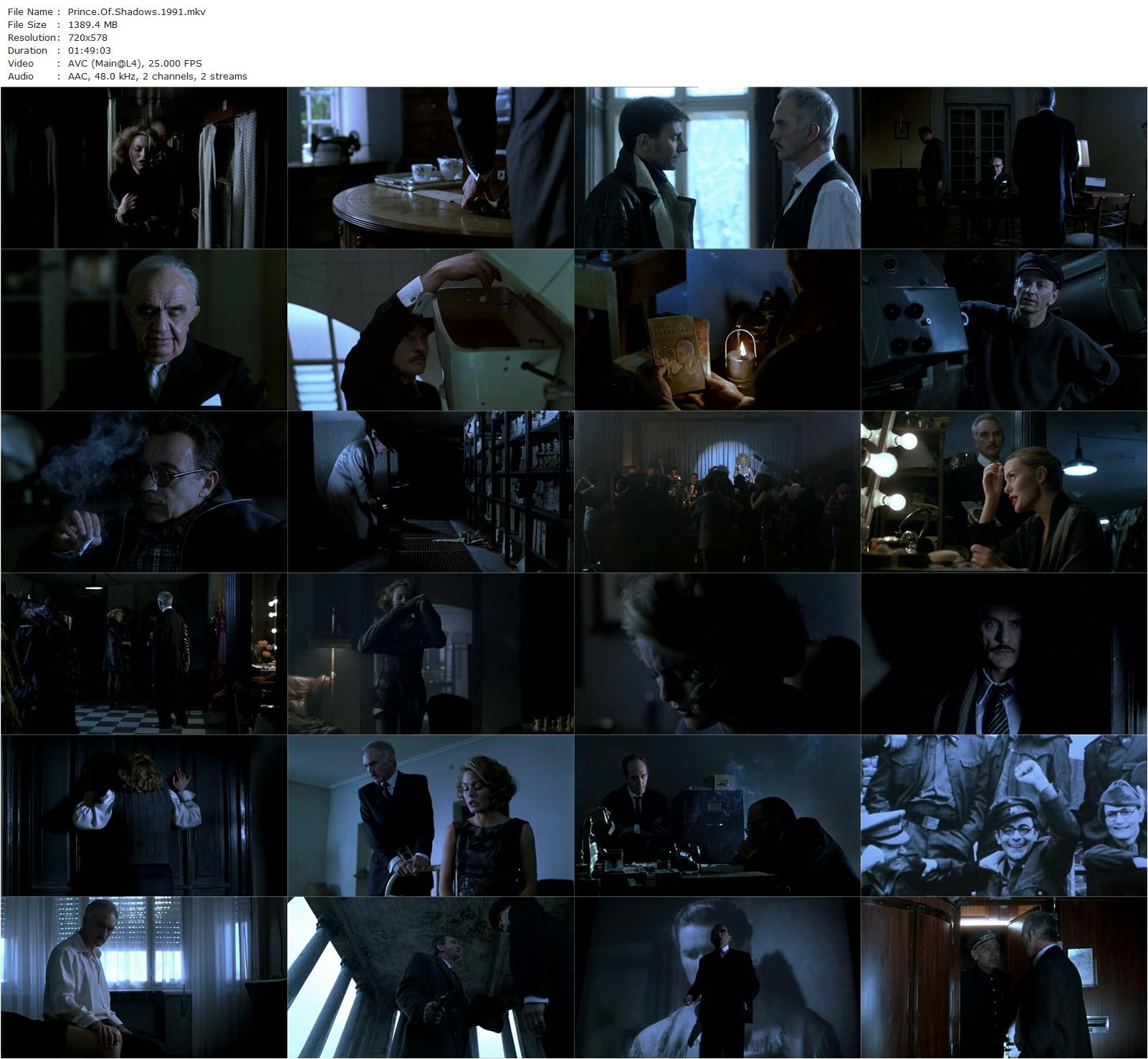 Beltenebros / Prince of Shadows (1991) Pilar Miró, Terence Stamp, Patsy Kensit, José Luis Gómez-poster