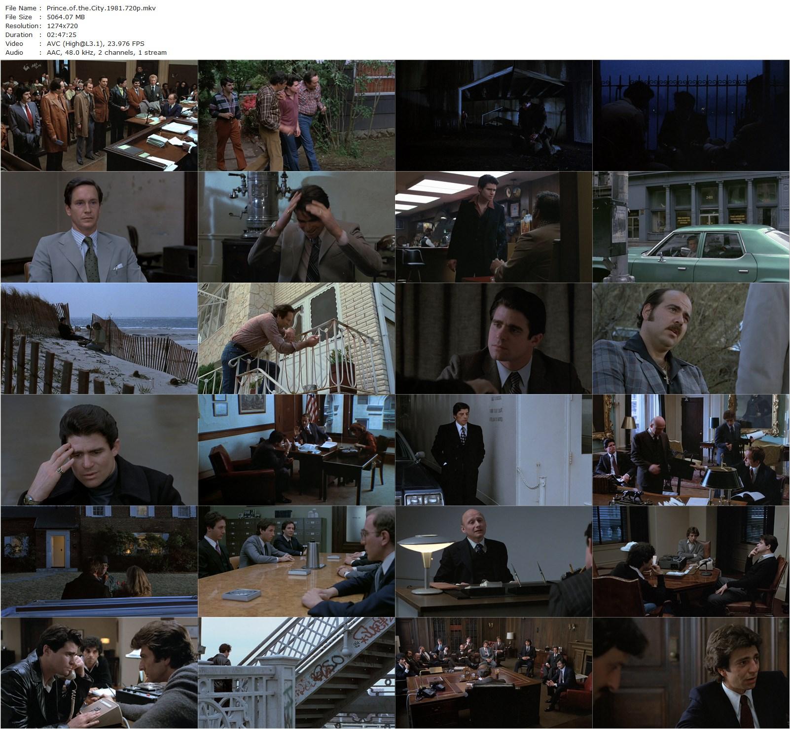 Prince of the City (1981) Sidney Lumet, Treat Williams, Jerry Orbach, Richard Foronjy-poster