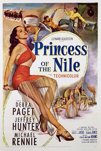 Princess of the Nile (1954) Harmon Jones, Debra Paget, Jeffrey Hunter, Michael Rennie