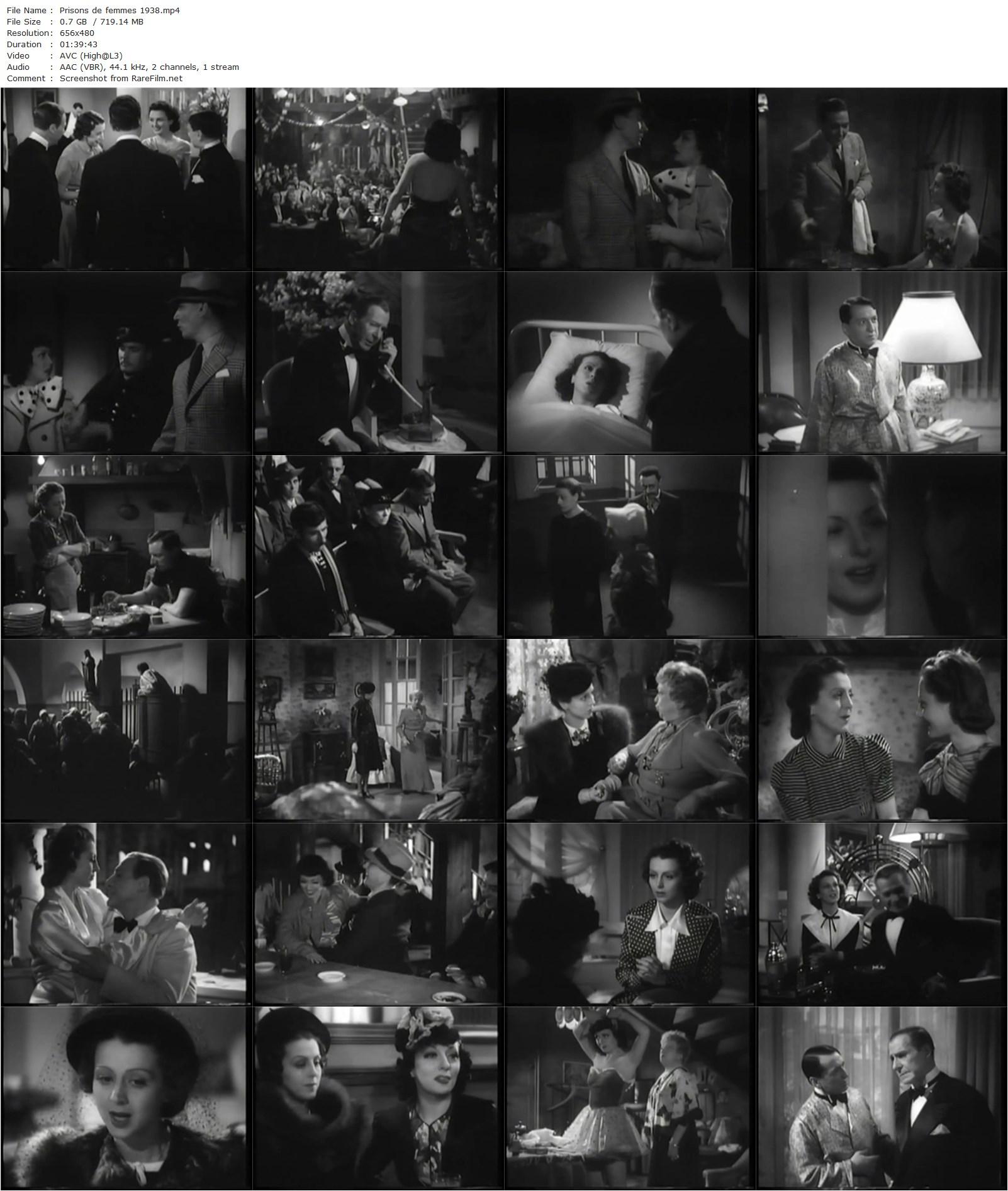 Marked Girls / Prisons de femmes (1938) Roger Richebé, Viviane Romance, Renée Saint-Cyr, Marguerite Deval-poster