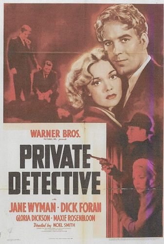 Private Detective (1939) Noel M. Smith, Jane Wyman, Dick Foran, Gloria Dickson