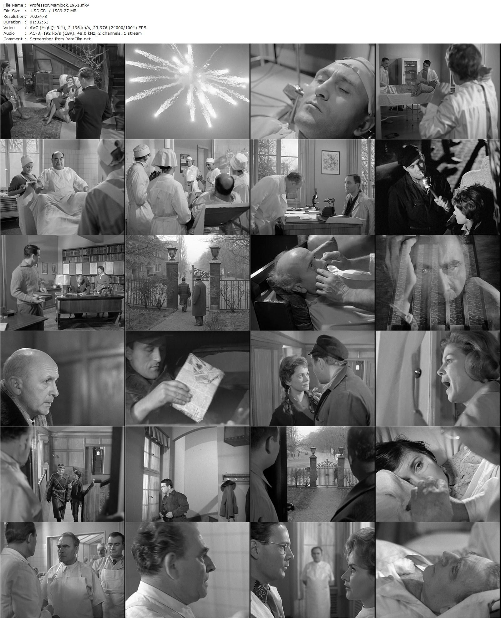 Professor Mamlock (1961) Konrad Wolf, Wolfgang Heinz, Ursula Burg, Hilmar Thate-poster