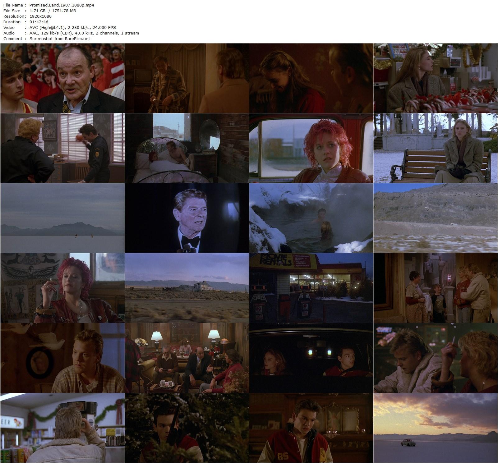 Promised Land (1987) Michael Hoffman-poster