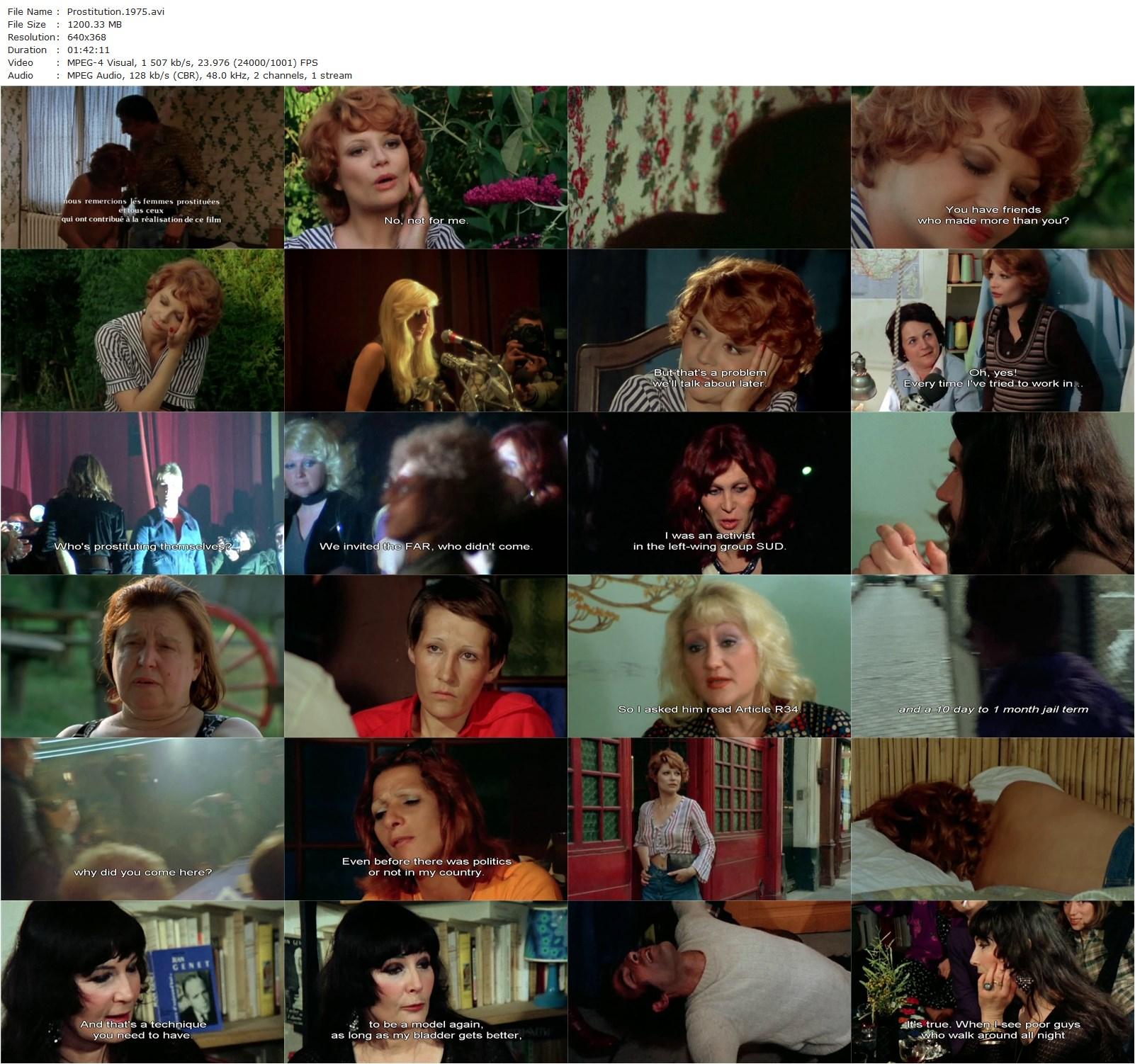 Prostitution (1975) Jean-François Davy, Claude Janna, Jocelyne Clairis, Dominique Erlanger-poster