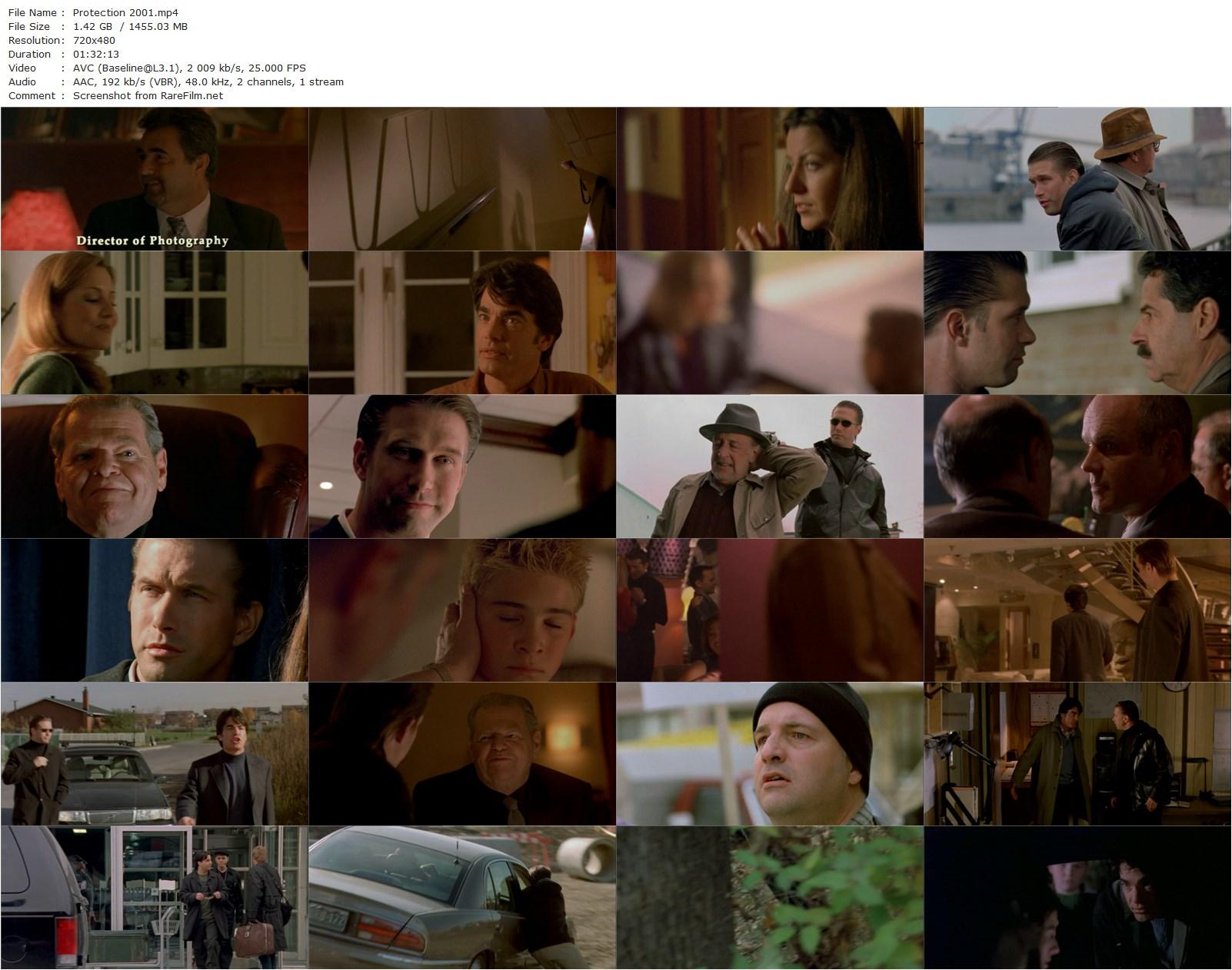 Protection (2001) John Flynn, Stephen Baldwin, Peter Gallagher, Aron Tager-poster