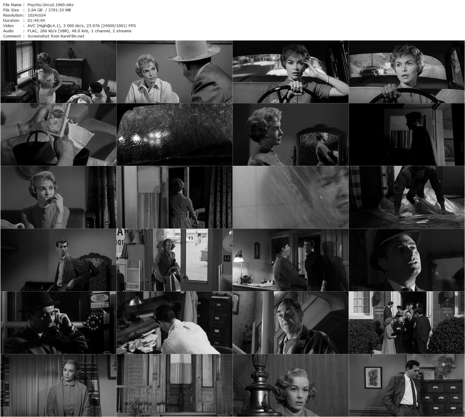 Psycho (1960) Alfred Hitchcock-poster