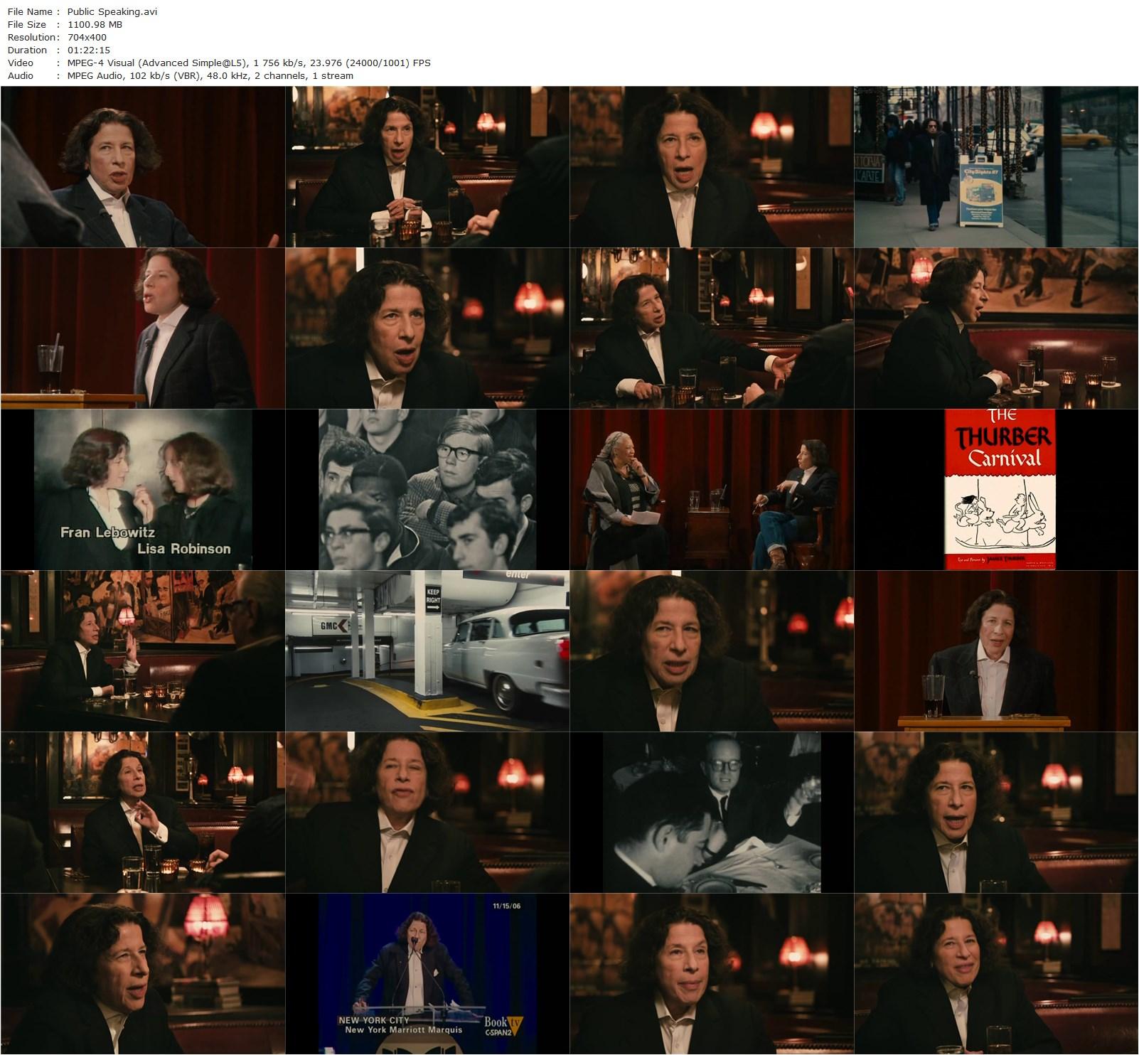 Public Speaking (2010) Martin Scorsese, James Baldwin, William F. Buckley, Truman Capote-poster