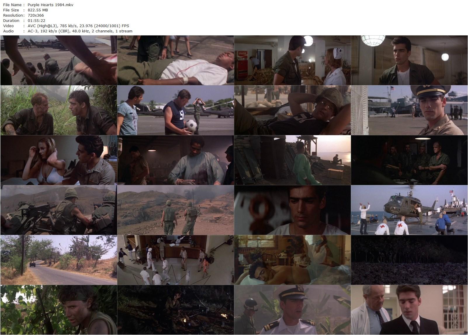 Purple Hearts (1984) Sidney J. Furie, Ken Wahl, Cheryl Ladd, Stephen Lee-poster