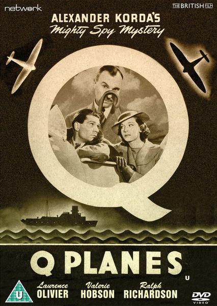 Q Planes / Clouds Over Europe (1939) Tim Whelan, Arthur B. Woods, Laurence Olivier, Ralph Richardson, Valerie Hobson, Comedy, Drama, Mystery, Thriller, War