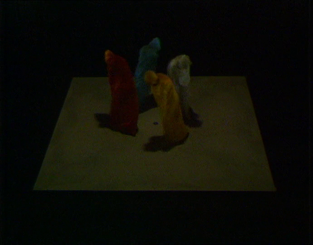 Samuel Beckett - Quadrat 1+2 (1982)-poster